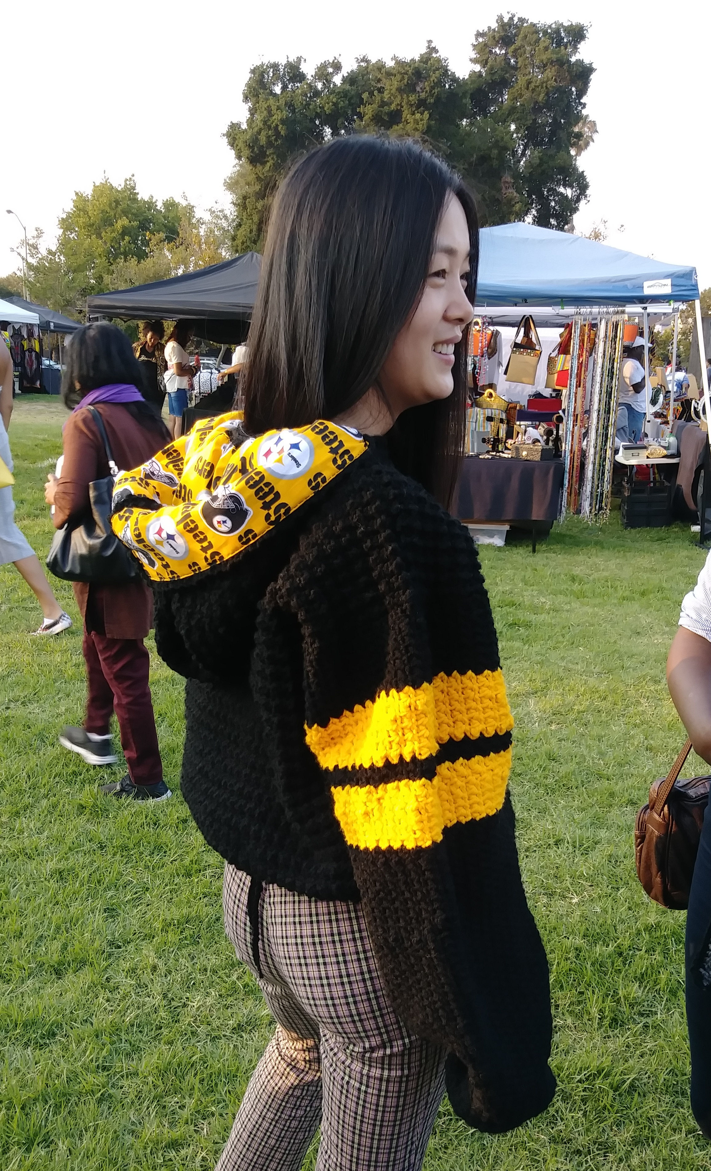 Full Size Crochet Hoodie