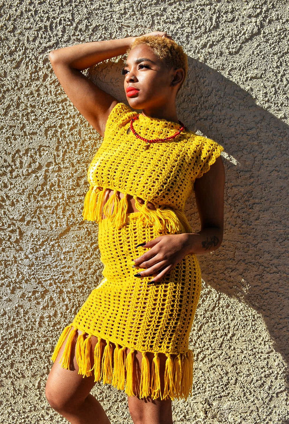 Thumbnail: 2 Piece Fringe Set | Davis Hollie