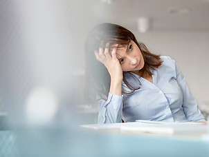  Young Woman Contemplating