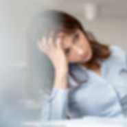 Young Woman Contemplating