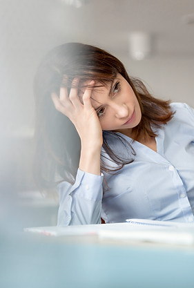 Young Woman Contemplating