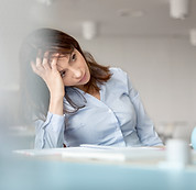  Young Woman Contemplating