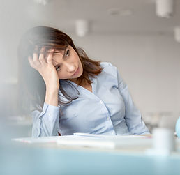 Young Woman Contemplating