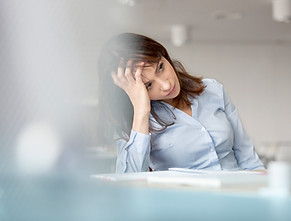 Young Woman Contemplating