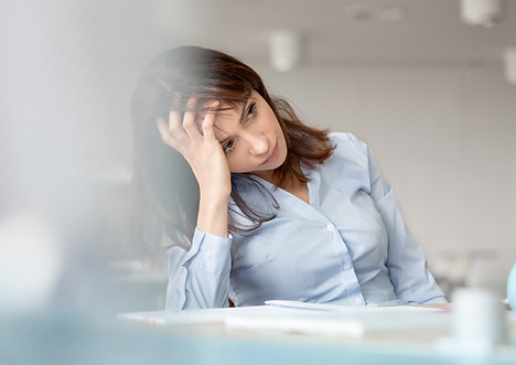  Young Woman Contemplating