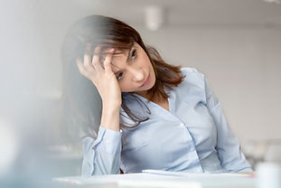 Young Woman Contemplating