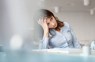 Young Woman Contemplating
