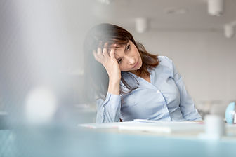Young Woman Stressed