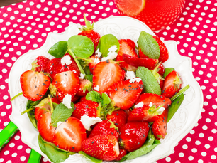 Strawberry Spinach Salad