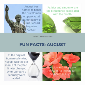Fun Facts: August