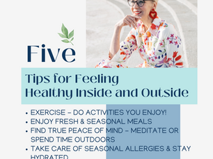 5 Tips for a Healthy Spring Inside and Out