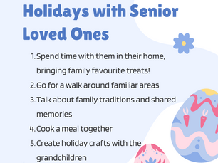 5 Ways to Spend the Holidays with Your Senior Loved One