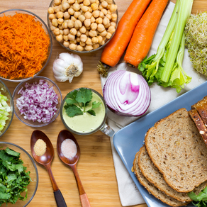 Chickpea "Egg" Salad Sandwich