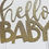 Thumbnail: Baby Shower Glitter Cake Topper