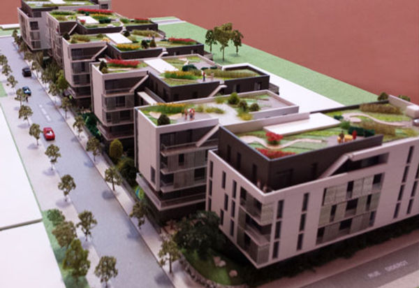 S.A.réalisation maquette 3D promoteur immobilier