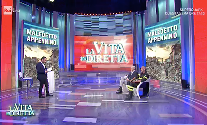 Luca Cari Non sono Dio Tg5 La Lettura vigili del fuoco pompieri