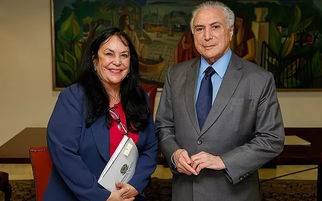 Rose e Temer tratam de obras para o Estado e presidente pede para senadora ficar no MDB