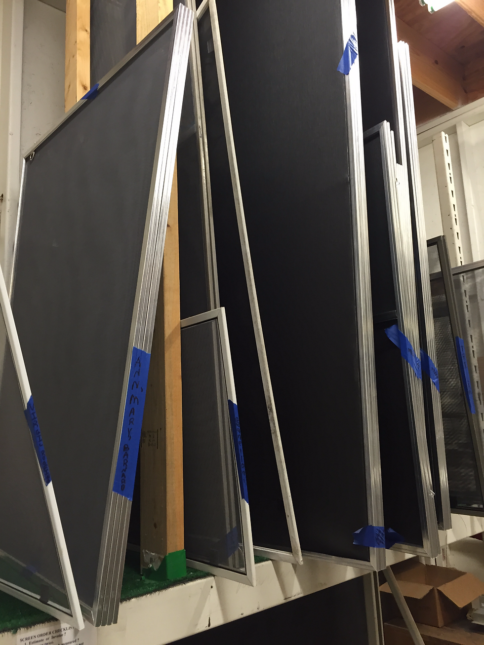 Custom Window Screens