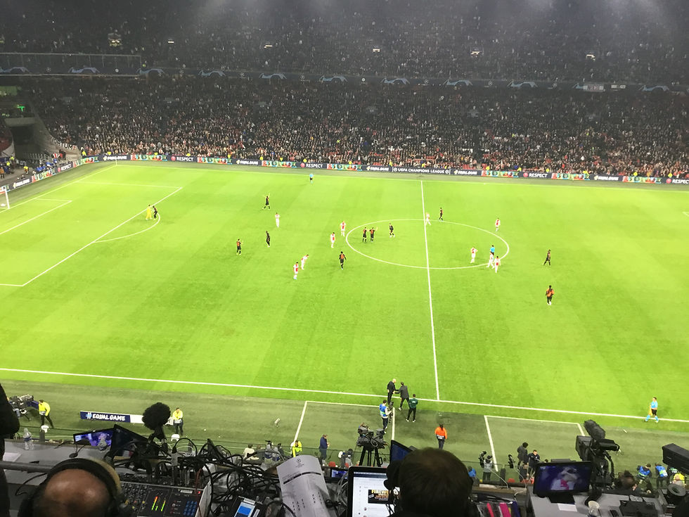 Ajax 0 v Chelsea 1 Photo by Paul Lagan