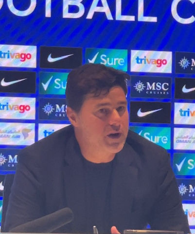 See and hear Poch's post-match presser after 3-0 win over Luton Town