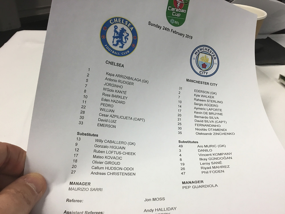 Chelsea 0 Man City 0