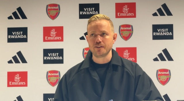 Arsenal boss Jonas Eidevall Picture: Paul Lagan