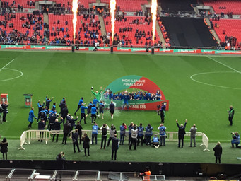 Elliott ‘Beast’ Nevitt nabs Wembley hat-trick as Warrington beat Binfield 3-2 in FA Vase thriller