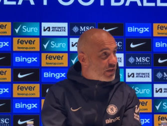 See and hear what Chelsea head coach Enzo Maresca had to say after his side's 2-0 win over Servette