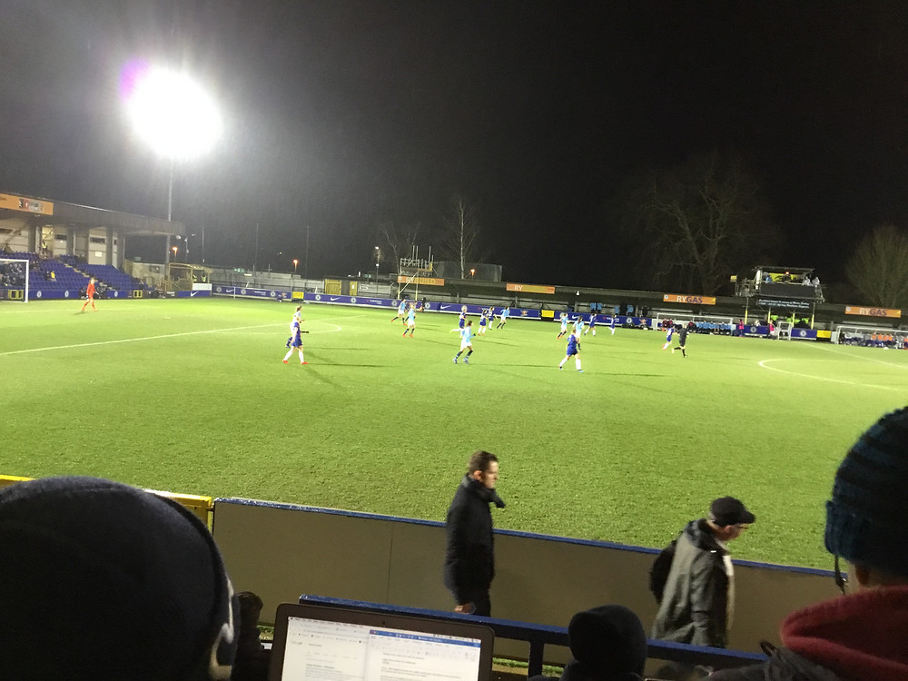 Chelsea 0 City 2 Photo by Paul Lagan