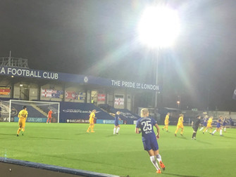 Cuthbert thunderbolt sends Chelsea on their way to 2-0 win over Spurs in Conti Cup