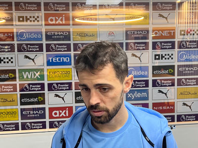 Exclusive Bernardo Silva: "Arsenal? It's not easy to face Manchester City..."