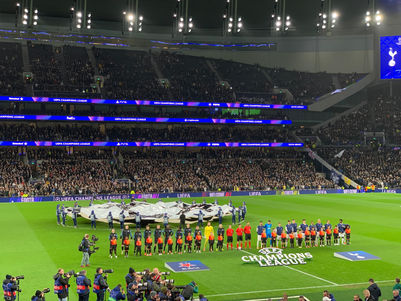 Own goal and two penalties keep Spurs on course for Champions League progress