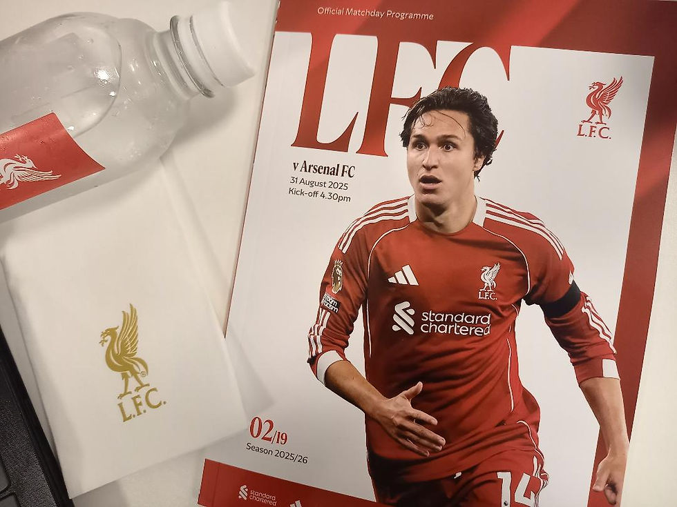 Matchday programme: Picture by @YTJourno