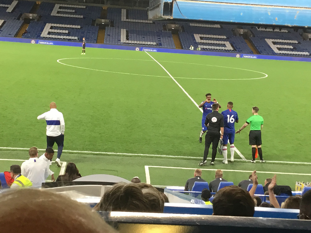 Callum Hudson-Odoi v Brighton U23 Photo: Paul lagan
