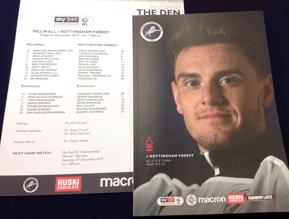Millwall 2 Nottingham Forest 2 Photo by Julian Tylor
