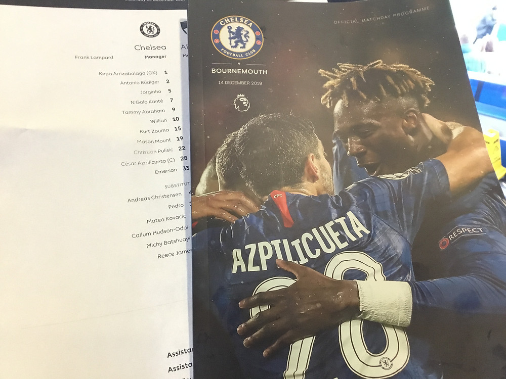 Chelsea 0 Bournemouth 1 Photo by Paul Lagan