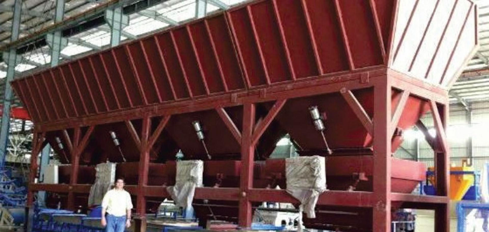 Large 3 Bin Batcher