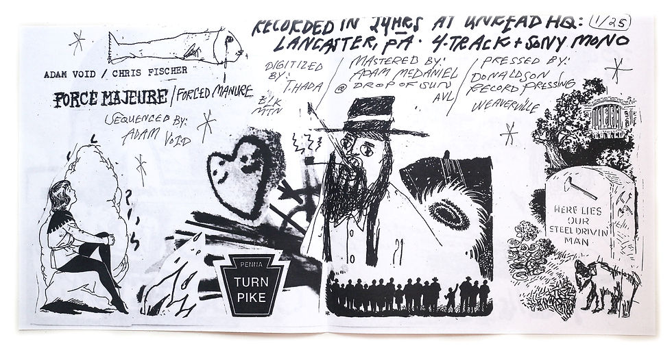 Thumbnail: FORCE MAJEURE / FORCED MANURE - ADAM VOID & C.FISCHER