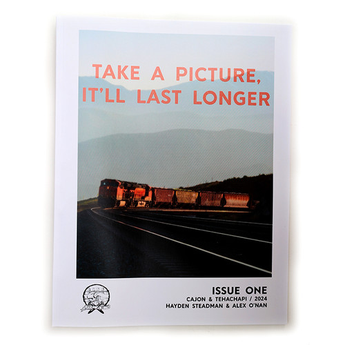 TAKE A PICTURE, IT'LL LAST LONGER #1 - NEAR ZINE | CUTINTHEFENCE