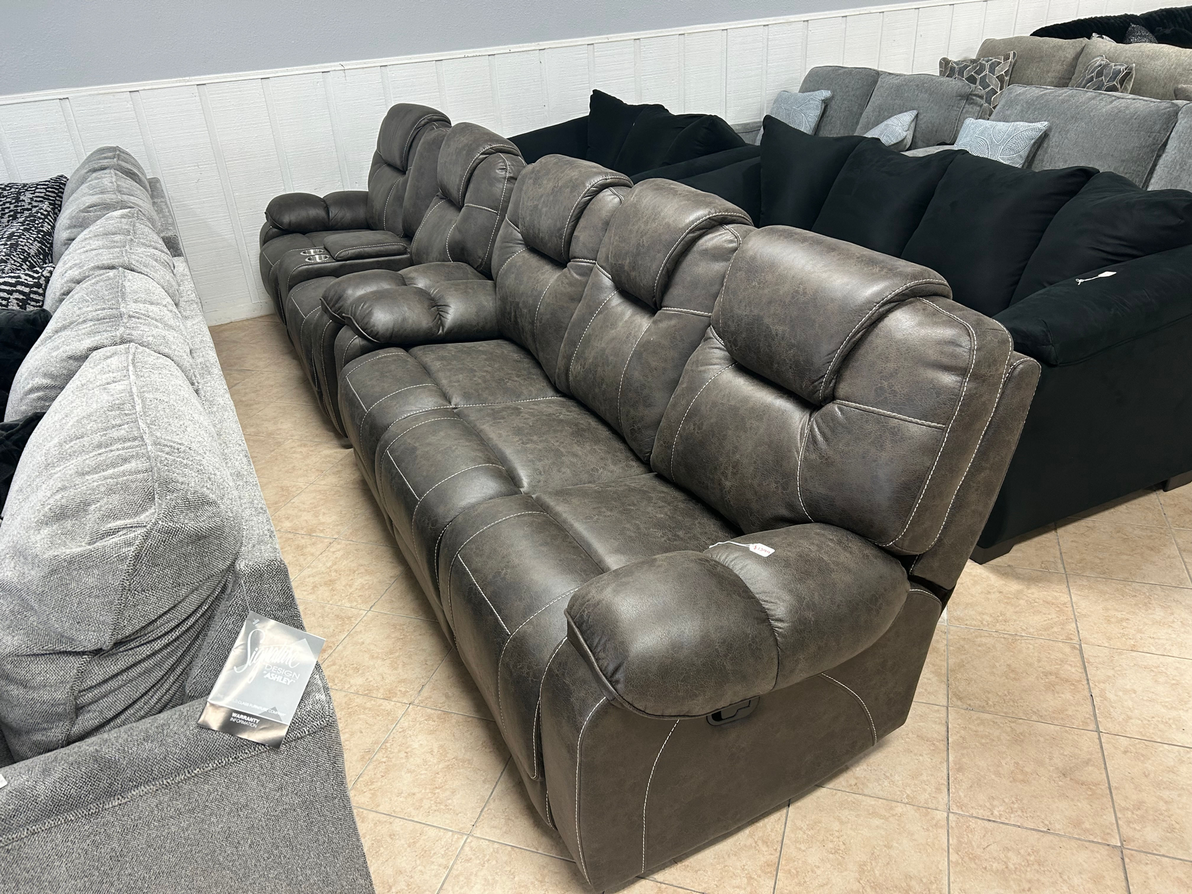 In-Store 8560PM Seating-Gainesville Collection Sofa & Loveseat