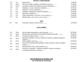 menu na sobotu 23.05.2026