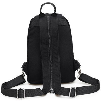 Miniatura: Cremallera de nylon metal Mochila  -  NEGRO