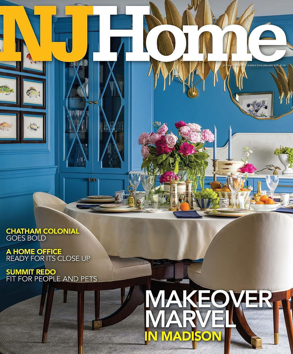 NJ Home Magazine Cover image