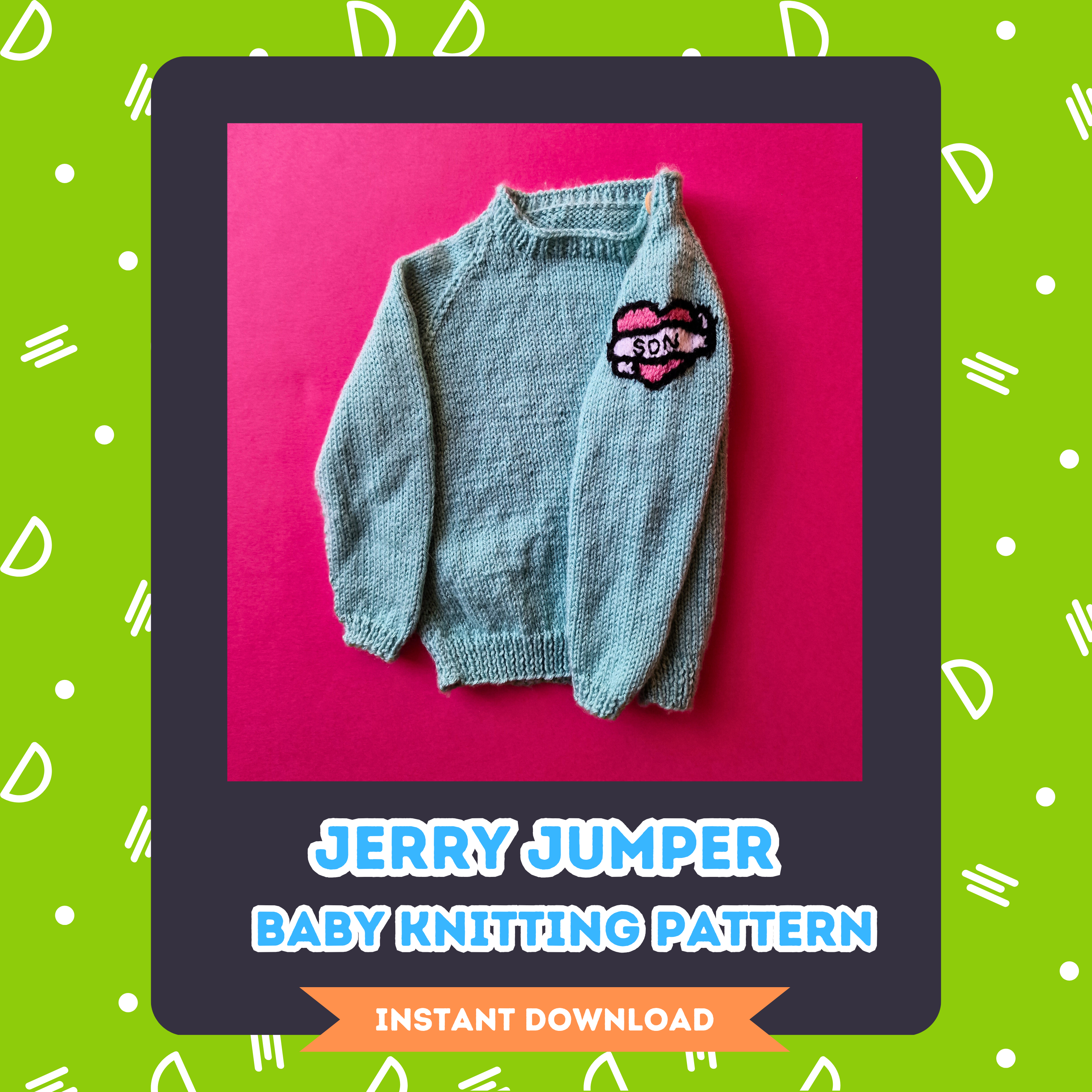Jerry Jumper, Knitting Pattern