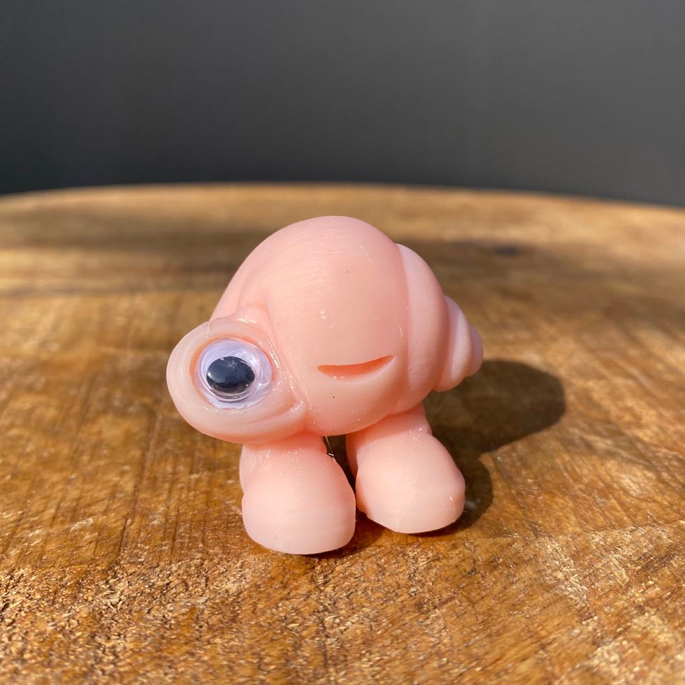 Thumbnail: Marcel The Shell 3D Printed Collectible Fan Art Magnetic Figure