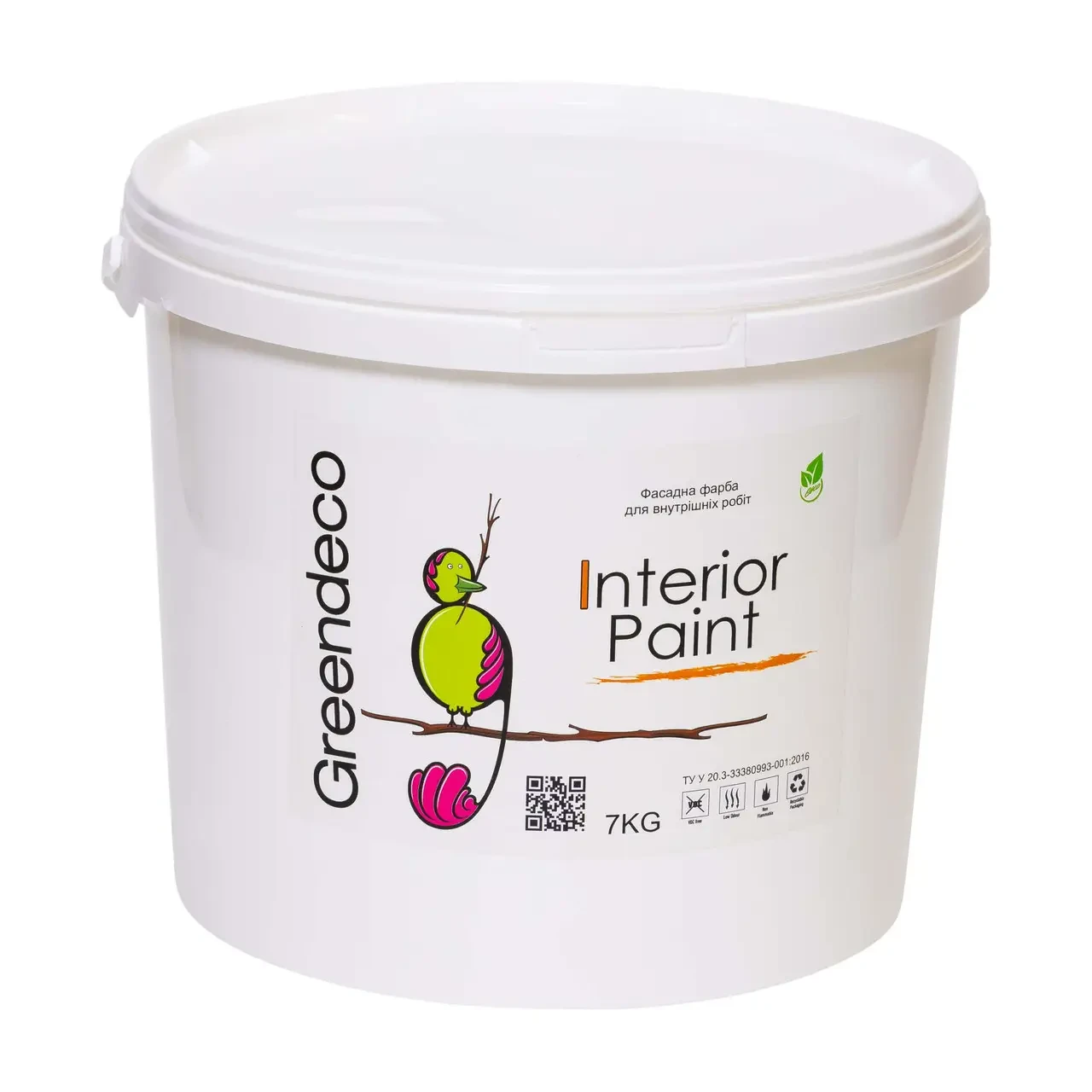Інтер'єрна фарба Interior Paint. Greendeco