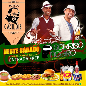 Sorriso Negro no Cacildis