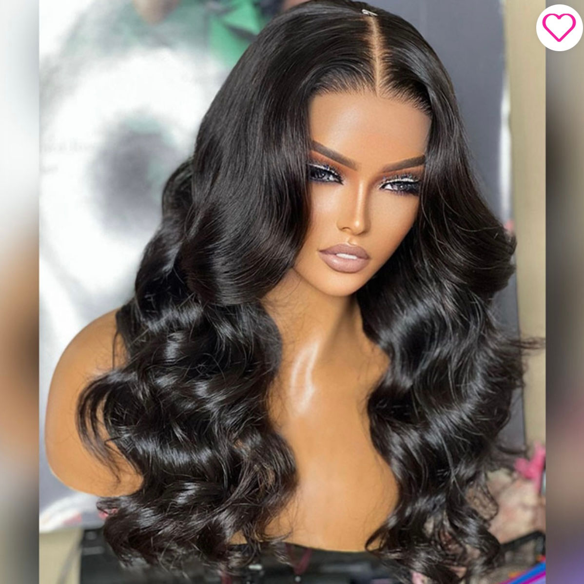 Body Wave transparent lace 13x6 wig 250%
