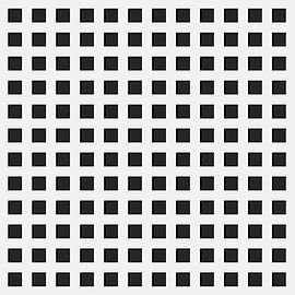 14mm square holes at straight pitch with 34% open area