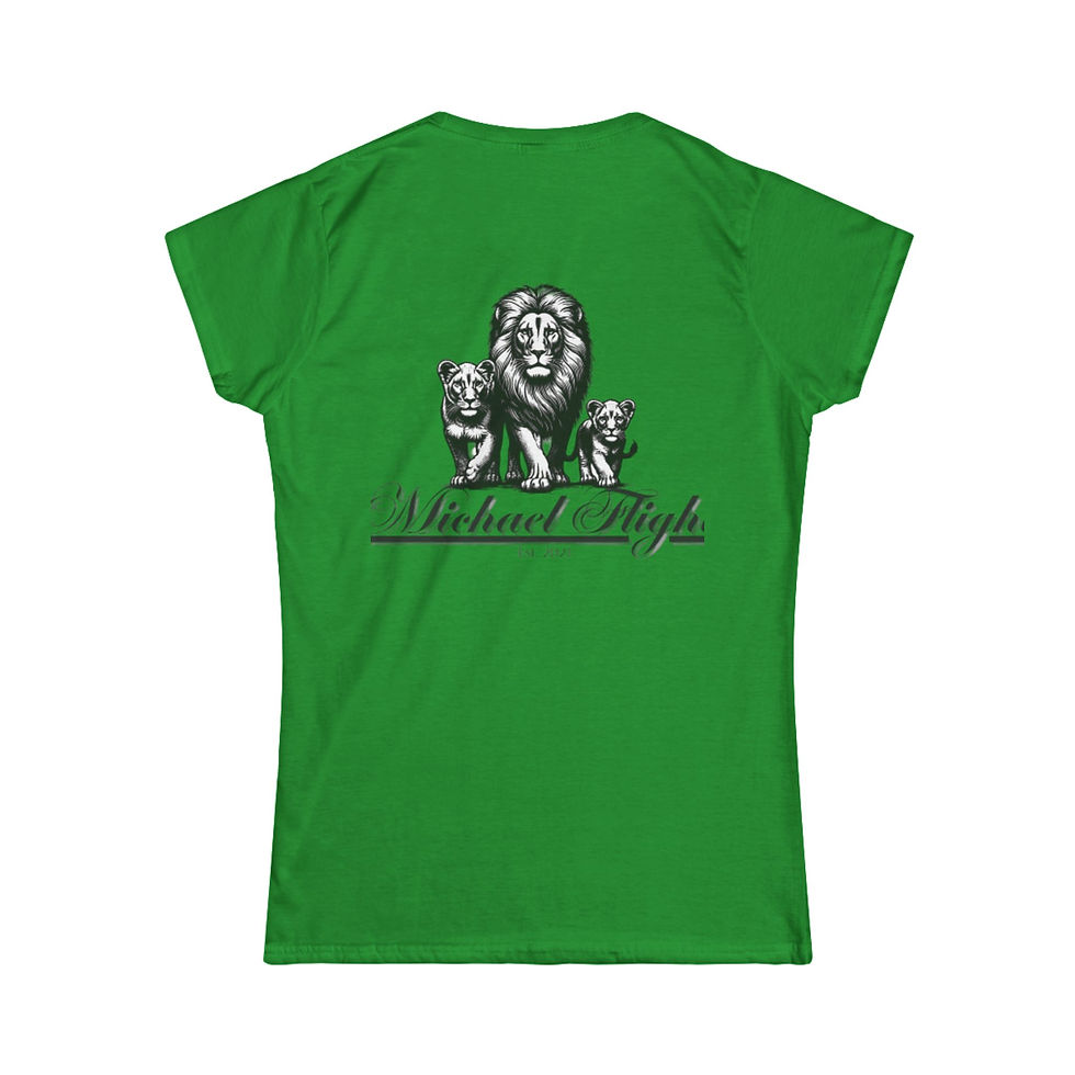 Thumbnail: FLIGHT Lion Women's Softstyle Tee